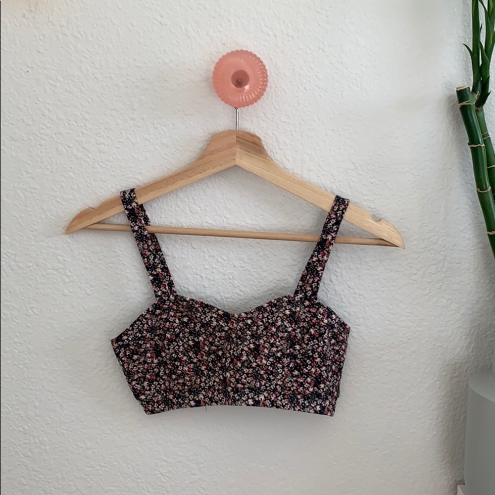 floral bralette